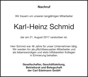 Traueranzeige von Karsten Siebold von Heidenheimer Zeitung