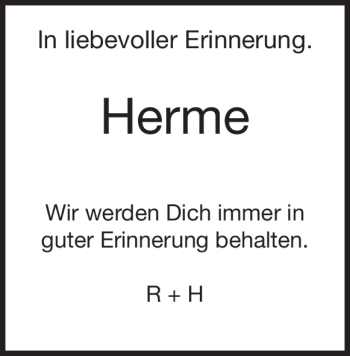 Traueranzeige von Hermann Heß von Heidenheimer Zeitung