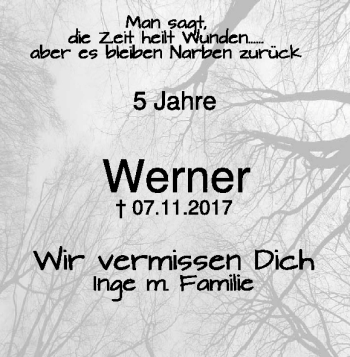 Traueranzeige von Werner Baß von Heidenheimer Zeitung