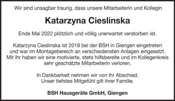 Traueranzeige von Ivan Nikolovski von Heidenheimer Zeitung