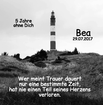 Traueranzeige von Bea Effenberger von Heidenheimer Zeitung