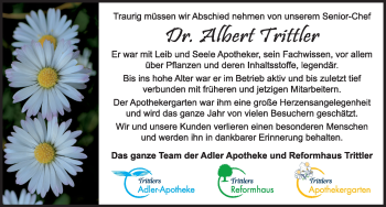 Traueranzeige von Frieder Widmann von Heidenheimer Zeitung