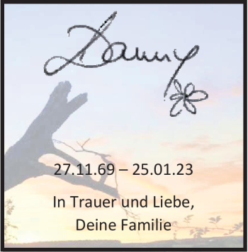 Traueranzeige von Daniela Reepschläger von Heidenheimer Zeitung