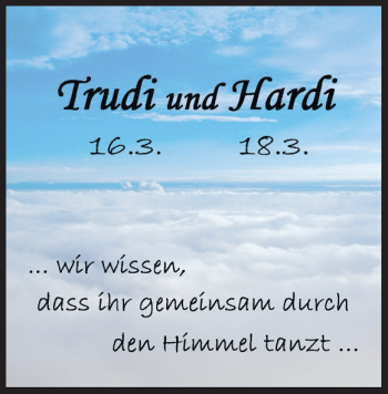 Traueranzeige von Trudi Gravemeyer von Heidenheimer Zeitung