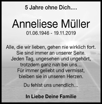 Traueranzeige von Anneliese Müller von Heidenheimer Zeitung