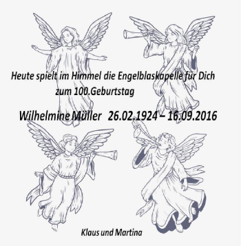 Traueranzeige von Wilhelmine Müller von Heidenheimer Zeitung