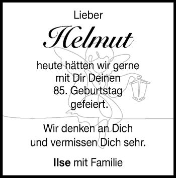 Traueranzeige von Helmut Schmelzer von Heidenheimer Zeitung