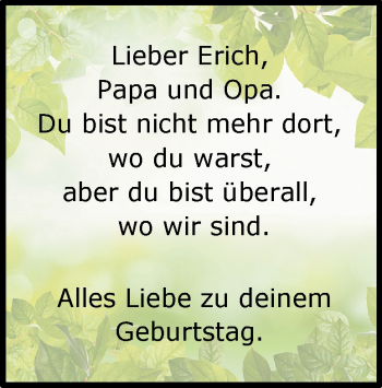 Traueranzeige von Erich Kuhn von Heidenheimer Zeitung