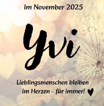 Traueranzeige von Yvonne Bleifuß  von Heidenheimer Zeitung